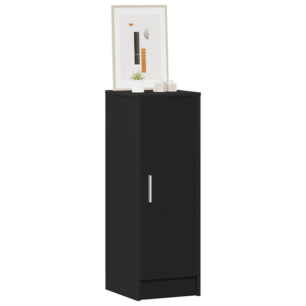 Schuhschrank Schwarz, 6 Fächer