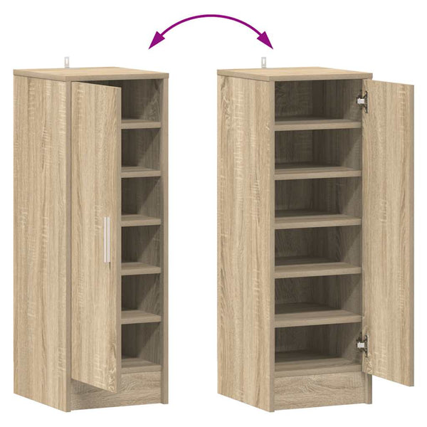 Schuhschrank Sonoma Eiche, 6 Fächer