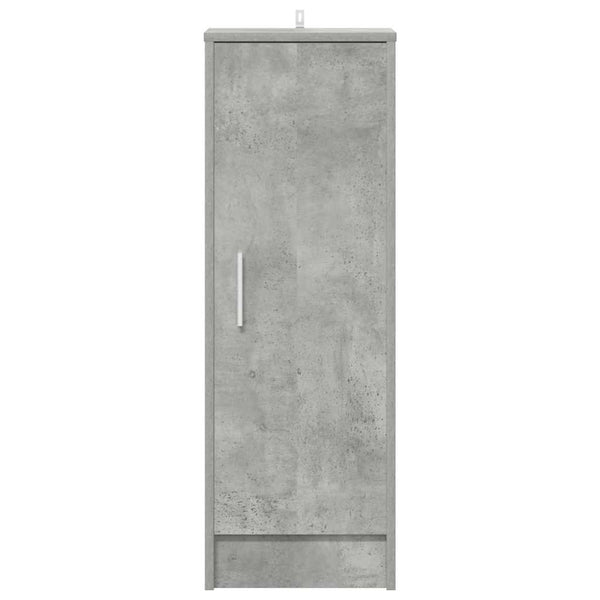 Schuhschrank Betongrau 32x35x92 cm