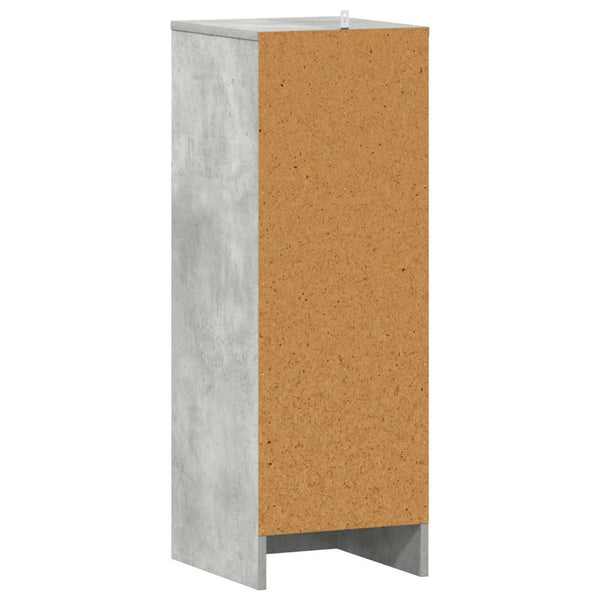 Schuhschrank Betongrau 32x35x92 cm