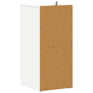 Schuhschränke Weiß Holz 2er Set