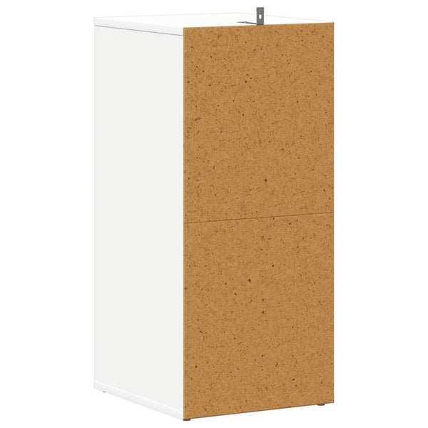 Schuhschränke Weiß Holz 2er Set