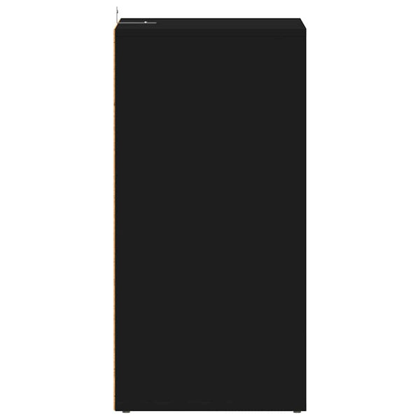 Schuhschrank Schwarz, 5 Fächer