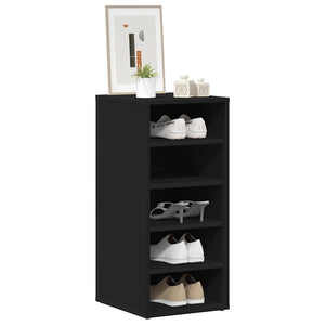 Schuhschränke Schwarz, 2er Set
