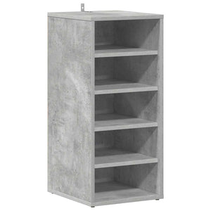 Schuhschrank Betongrau Holz 70cm