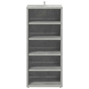 Schuhschrank Betongrau Holz 70cm