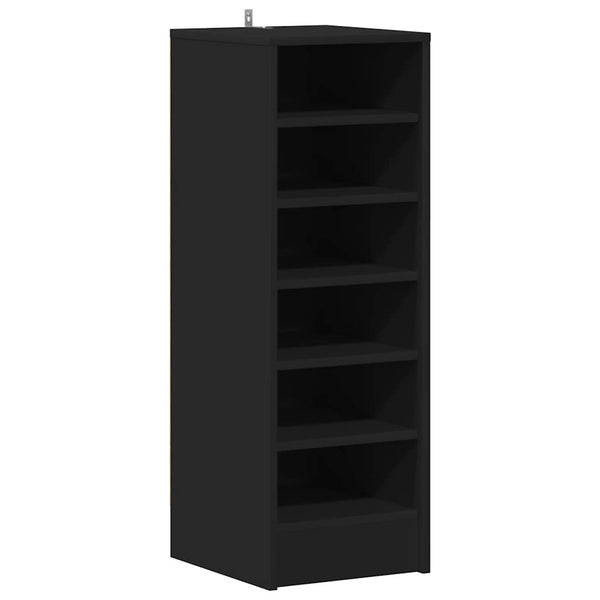 Schuhschrank Schwarz 90cm