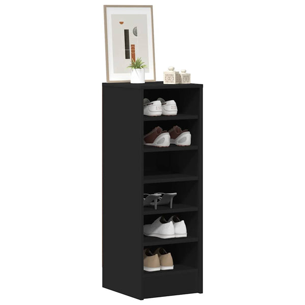 Schuhschrank Schwarz 90cm