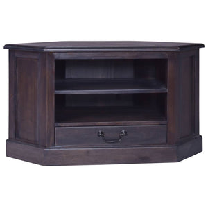 Eck TV Schrank aus Mahagoni 80cm