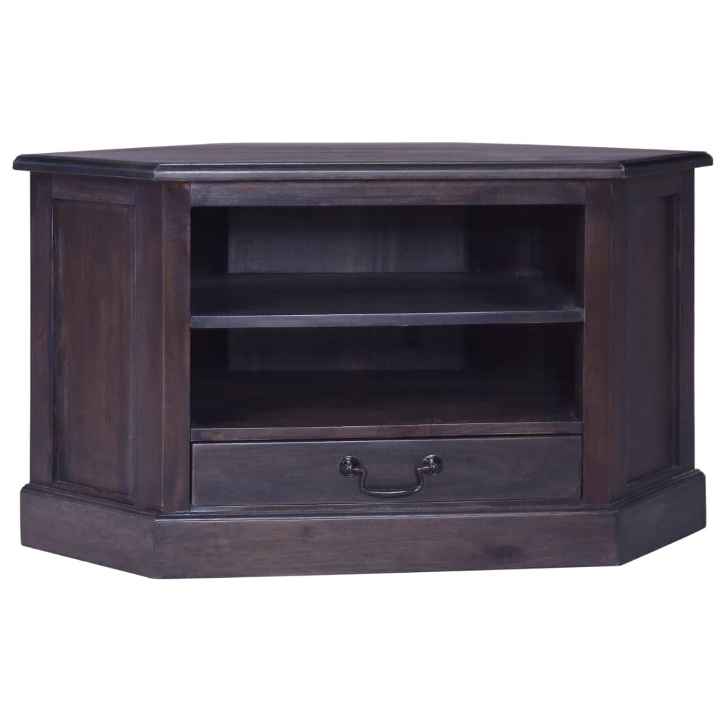 Eck TV Schrank aus Mahagoni 80cm