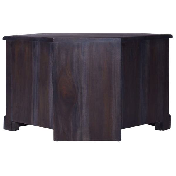 Eck TV Schrank aus Mahagoni 80cm