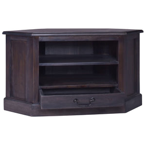 Eck TV Schrank aus Mahagoni 80cm