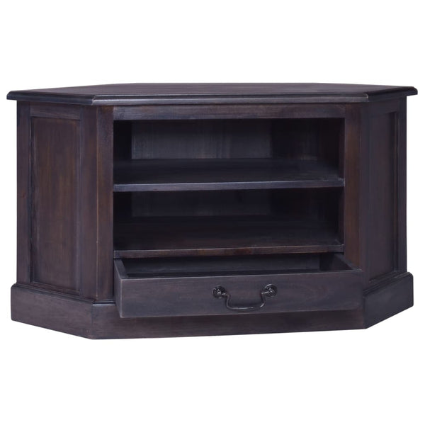 Eck TV Schrank aus Mahagoni 80cm