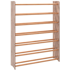 Schuhregal Braun Holz 90x117 cm
