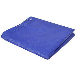 Poolabdeckungen 2 Stk. PE Rechteckig 90 g/m² 394x207 cm