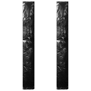 Sonnenschirm-Schutzhüllen 2 Stk. mit Reißverschluss PE 200 cm