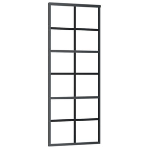 Schiebetür mit Beschlag ESG-Glas & Aluminium 76x205 cm
