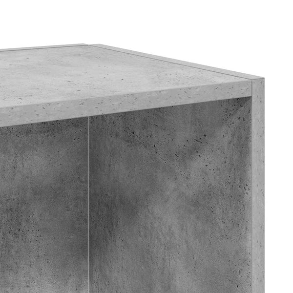 Betongrauer Beistelltisch 33x33 cm