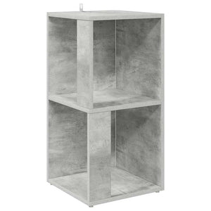Eckregal Betongrau 33x33x67 cm