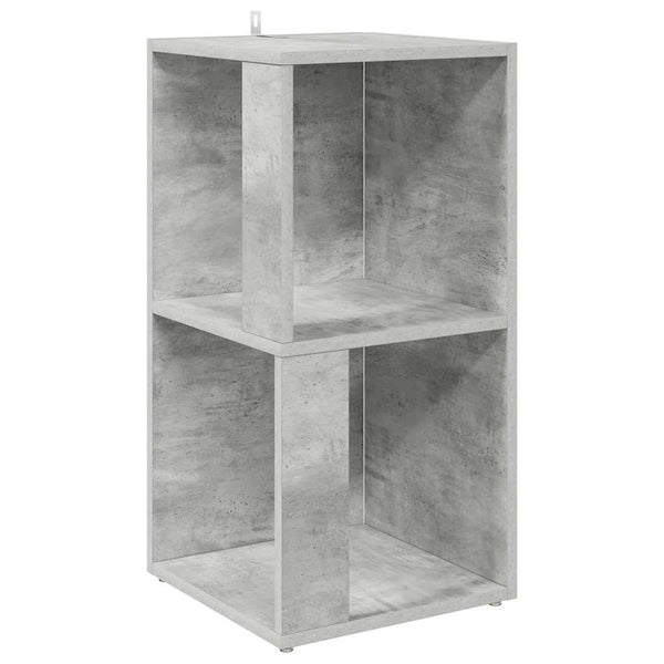 Eckregal Betongrau 33x33x67 cm