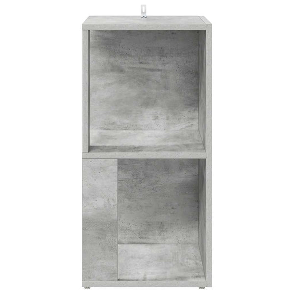 Eckregal Betongrau 33x33x67 cm