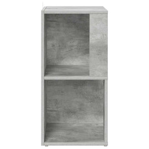 Eckregal Betongrau 33x33x67 cm