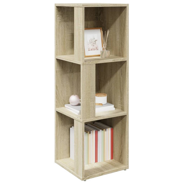 Eckregal Sonoma Eiche 33x33x100 cm
