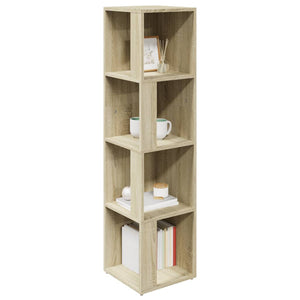 Eckregal Sonoma Eiche 33x33x132 cm