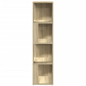 Eckregal Sonoma Eiche 33x33x132 cm