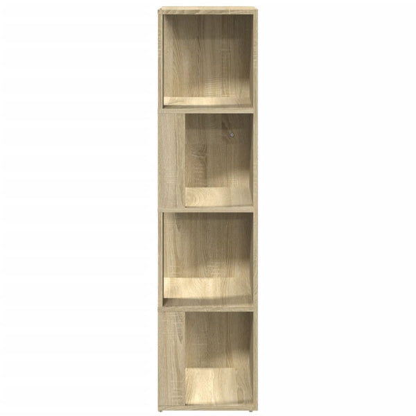 Eckregal Sonoma Eiche 33x33x132 cm