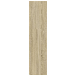 Eckregal Sonoma Eiche 33x33x132 cm