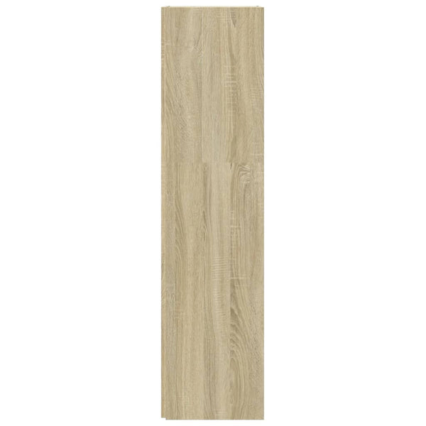 Eckregal Sonoma Eiche 33x33x132 cm
