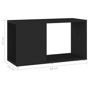Schwarzer TV-Schrank 60 cm