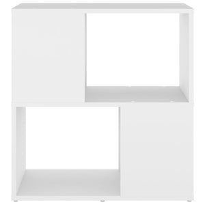 Bücherregal Weiß 60x24x63cm