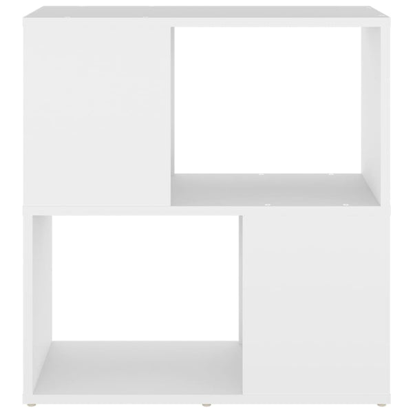 Bücherregal Weiß 60x24x63cm