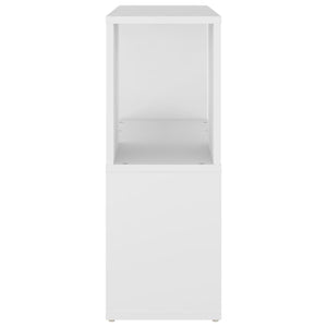 Bücherregal Weiß 60x24x63cm