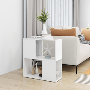 Bücherregal Weiß 60x24x63cm