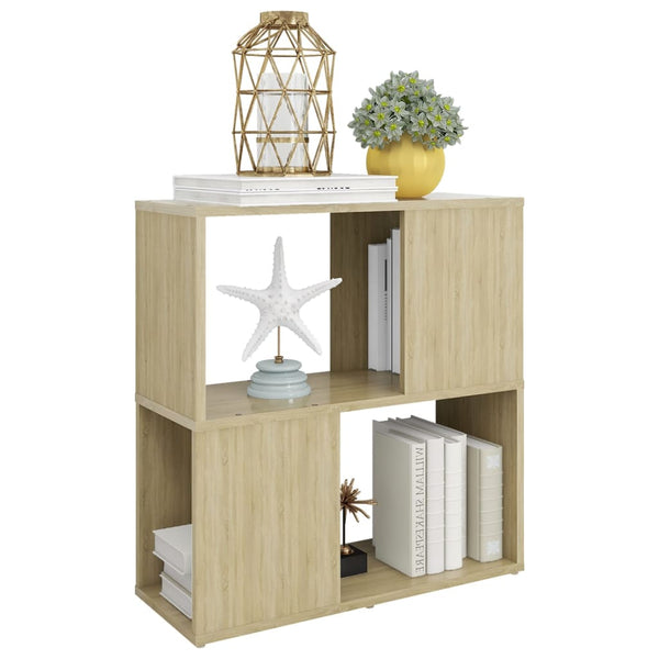 Bücherregal Sonoma Eiche 60 cm