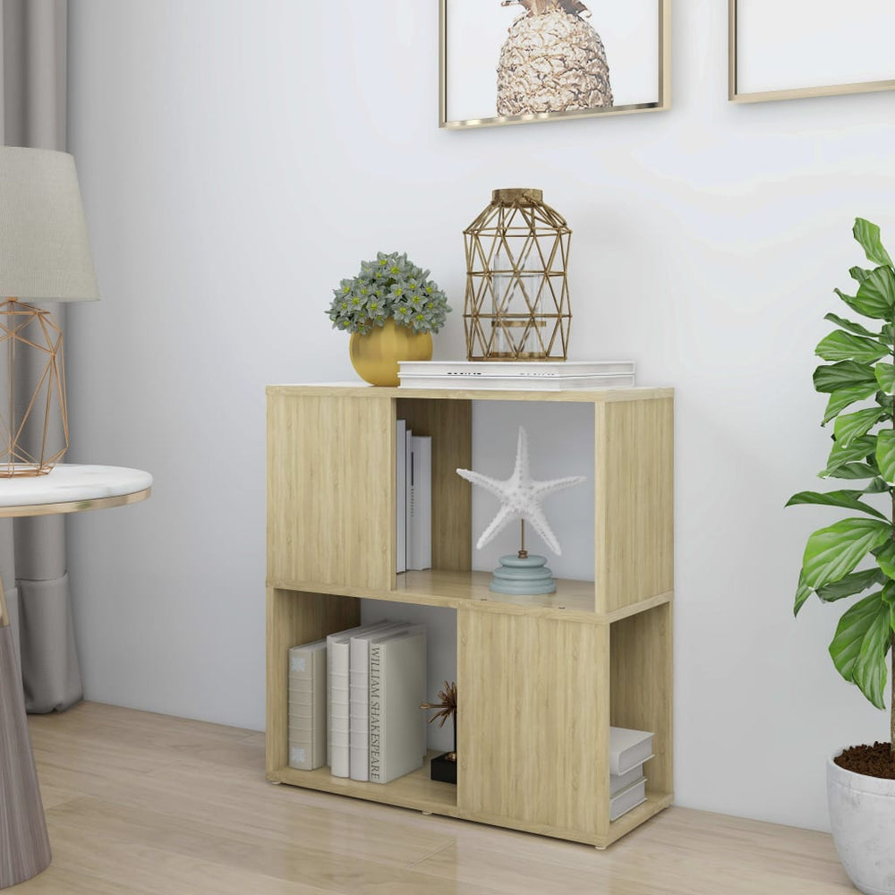 Bücherregal Sonoma Eiche 60 cm