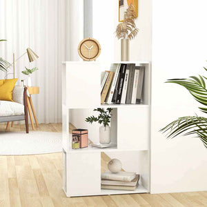 Weißes Bücherregal Raumteiler 60x94 cm