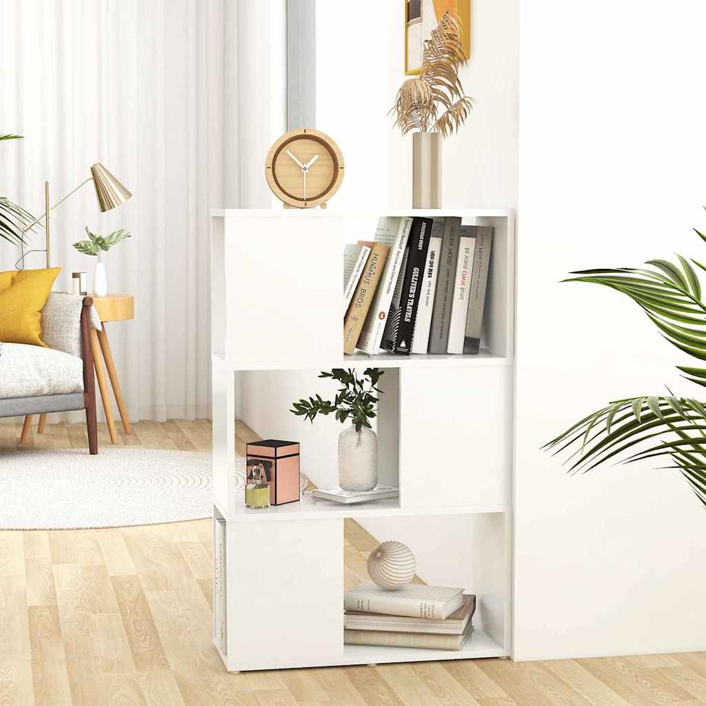 Weißes Bücherregal Raumteiler 60x94 cm