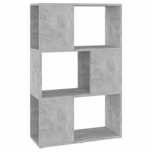 Betongraues Bücherregal Raumteiler 60x94 cm
