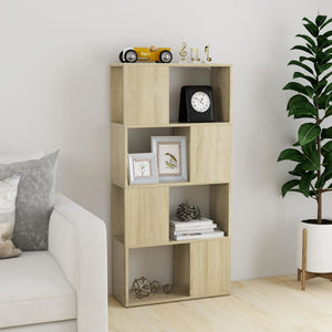 Sonoma Eiche Bücherregal Raumteiler 60cm