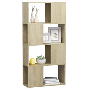Sonoma Eiche Bücherregal Raumteiler 60cm