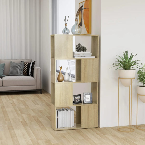 Sonoma Eiche Bücherregal Raumteiler 60cm