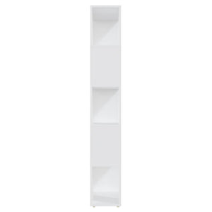 Weißes Bücherregal Raumteiler 60x24x155