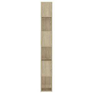 Sonoma Eiche Bücherregal Raumteiler 186 cm
