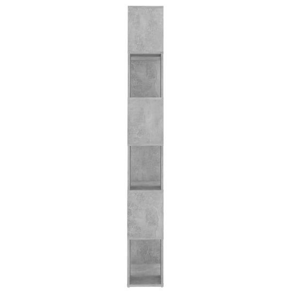 Betongraues Bücherregal Raumteiler 186 cm