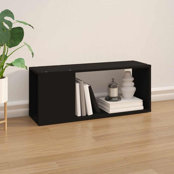 Schwarzer TV-Schrank 80 cm