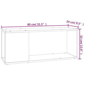 TV-Schrank Sonoma-Eiche, 80 cm